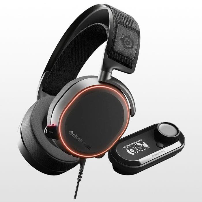 هدست گیمینگ  SteelSeries Arctis Pro Gaming HeadsetGameDAC – Black